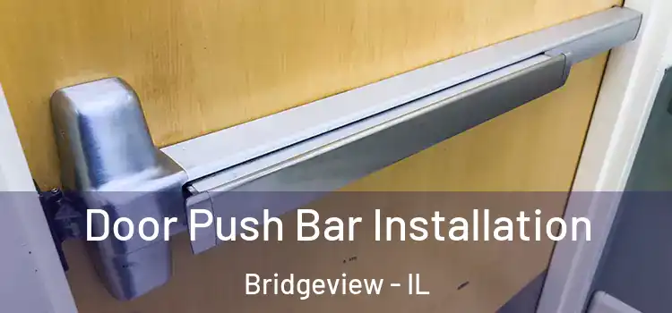  Door Push Bar Installation Bridgeview - IL