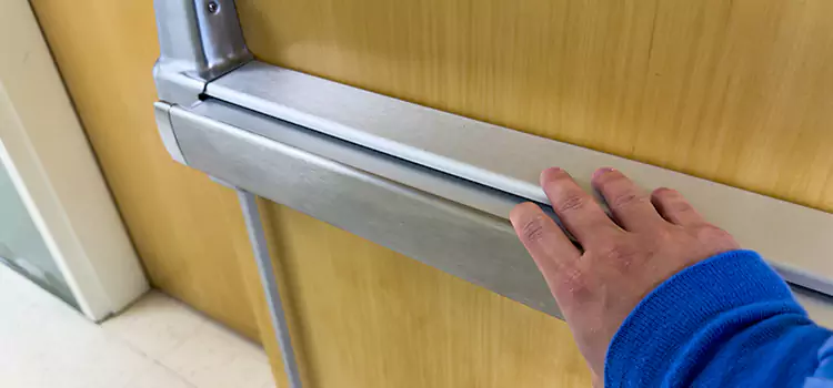 Installing a Push Bar on a Door Bridgeview